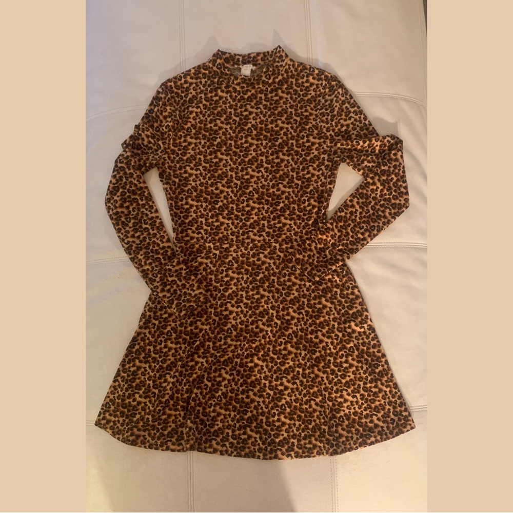 Cheetah print dress